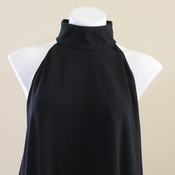 Gareth Pugh Asymmetric Crepe Halterneck Dress - Picture 5 of 8